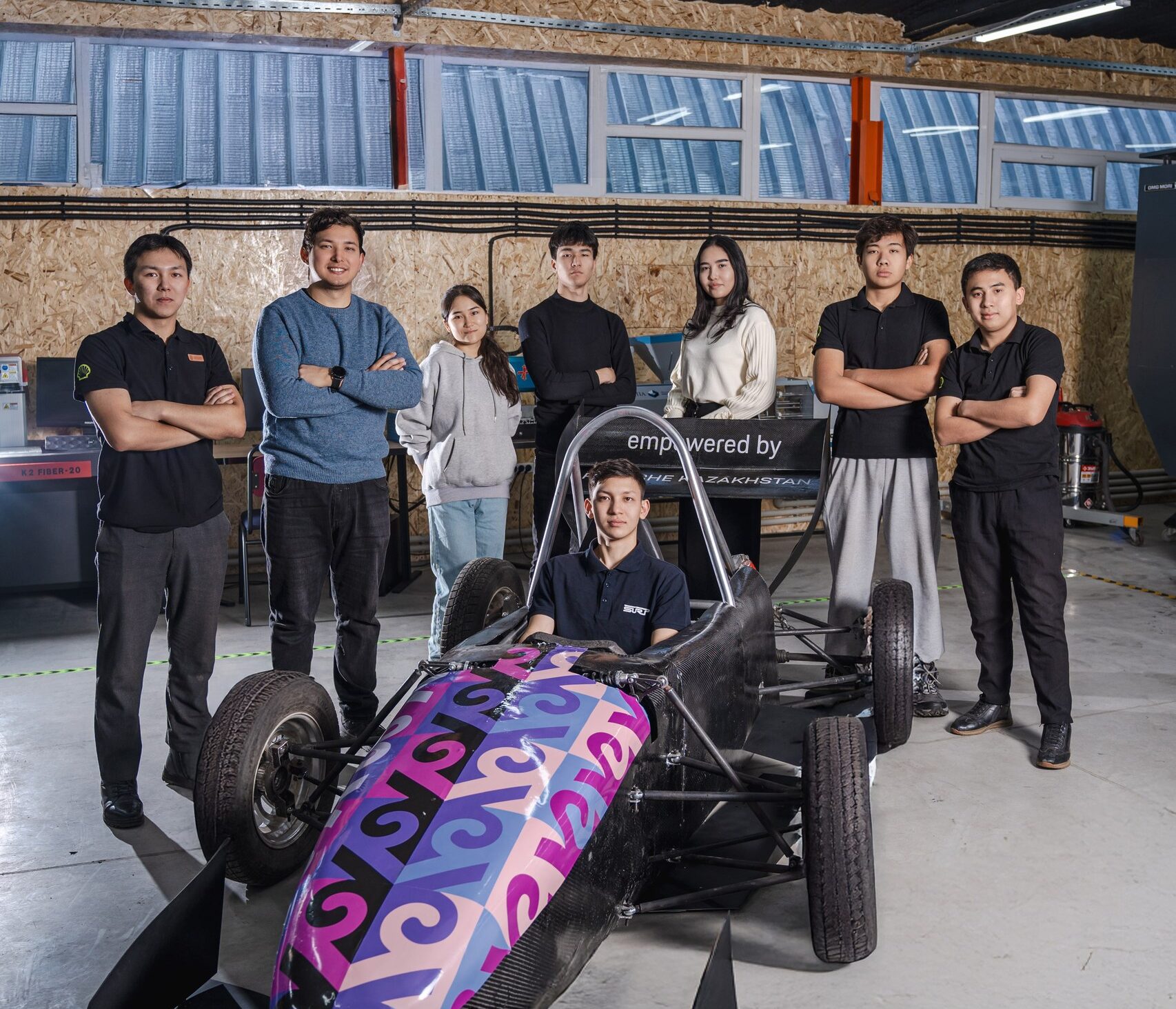 Казахстанские студенты спроектировали гоночный электроболид для Formula Student 2025